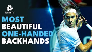 Most Beautiful OneHanded Backhands Ever Caught On Camera 🤩 [upl. by Luigi]