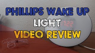 PHILLIPS WAKE UP LIGHT DESPERTADOR SIMULADOR DE AMANECER VIDEOREVIEW [upl. by Adnamaa]