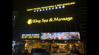 massage review 1 King Spa jbmassage jb [upl. by Mainis]