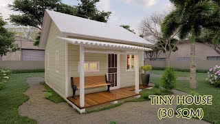 Tiny House 5x6 Meters 30 Sqm [upl. by Nakeber]