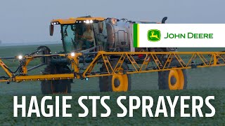 Gain Ground with Hagie SingleTankSolution Sprayers  John Deere [upl. by Adnilre]