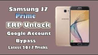 Samsung J7 Prime SMG610FDD FRP Unlock Done 100 Success By iDarkodehack [upl. by Ayhdnas]