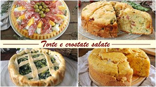 TORTE E CROSTATE SALATE🥪 per scampagnate buffet e antipasti La cucina di Rita [upl. by Wilsey]