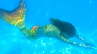 Carla Underwater Mermaid Training [upl. by Hinda]