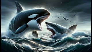 ORCA  The Killer Whale vs GREAT WHITE SHARK 🐋vs🦈 [upl. by Boy]