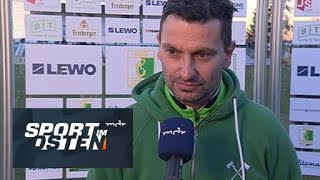 Miroslav Jagatic Trainer BSG Chemie Leipzig quotKönnen mit Punkt gut lebenquot  Sport im Osten  MDR [upl. by Gally246]