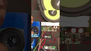 Speaker connection in 5 1 hometheater board [upl. by Quenna]