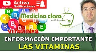 Vitaminas ¿Para que sirven ¿Debo tomar suplementos vitamínicos Explicación médica  Medicina Clara [upl. by Cryan]