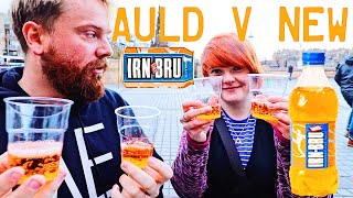 SCOTTISH REACTION TO NEW IRNBRU [upl. by Ahsya54]