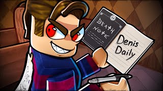 ROBLOX DEATH NOTE [upl. by Ibur295]