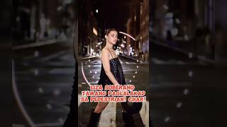 LIZA SOBERANO IN NEW YORK CITY TAMANG LAKAD SA PEDESTRIAN fashion model filipinocelebrity [upl. by Eceinehs324]