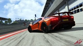 ASSETTO CORSA 3  DLC Red Pack Lamborghini Aventador SV Nurburgring [upl. by Malita]