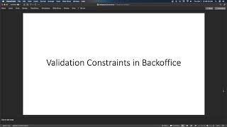 SAP Hybris  Add ‘Empty Field’ Validation Constraints Overview  empty field in Backoffice [upl. by Pamella]