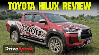 Toyota Hilux Video Review  Design  Features  Powertrain  Promeet Ghosh [upl. by Mahala880]