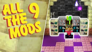 All The Mods 9 Modded Minecraft EP48 Nether Ender Draconic Infusion Setup [upl. by Ylloj827]