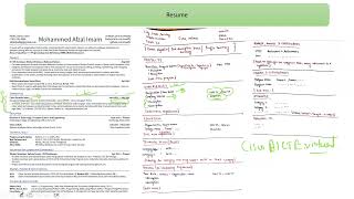 Resume  How I thought to organize my Resume [upl. by Llemaj]