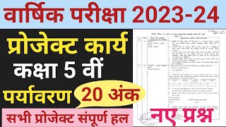 वार्षिक परीक्षा प्रोजेक्ट कार्य पर्यावरण 202324अंक 20project kary paryavaranप्रोजेक्ट कार्य। [upl. by Combe]