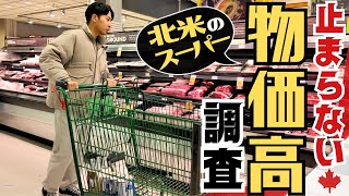 【北米】歴史的な物価高！スーパーの値段もとんでもないことに。 [upl. by Alan]