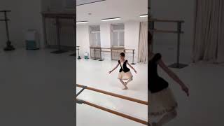 Anastasias Elegant Waltz In Ballet Class Part two ballettraining ballet walz balletdance [upl. by Netaf]