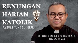 RENUNGAN HARIAN KATOLIK SELASA 30 JULI 2024 [upl. by Azer550]