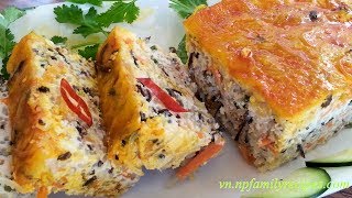 Đơn giản với cách làm Chả Hấp Chay ngon không thua chả trứng thịt  NPFamily Recipes [upl. by Aihsekat794]