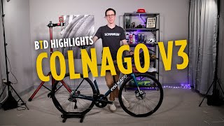 BTD Highlights  Colnago V3 Road Bike [upl. by Vinita50]