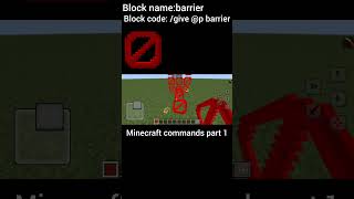 Minecraft bedrock commands part1 [upl. by Edee]