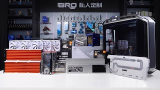 「BRO」4K PC BUILD CoolerMaster C700M Full Set Aluminum Alloy 酷冷至尊C700M银色铝合金主题 c700 coolermaster [upl. by Paine693]