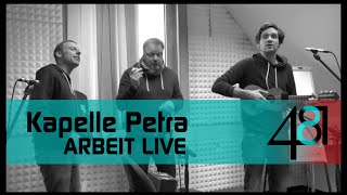 Kapelle Petra  Arbeit Live at Feedback [upl. by Ialda417]