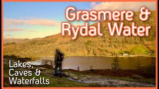 GRASMERE and RYDAL WATER SECRET Caves and a STUNNING Waterfall in the Lake District [upl. by Kubis71]