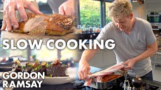 Three Super Easy Slow Cooked Recipes  Gordon Ramsay [upl. by Euseibbob582]