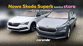 Nowa Skoda Superb vs stara Skoda Superb [upl. by Sloatman]