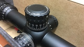 Nightforce NXS 5522x56 Zero Stop First look [upl. by Ayar]