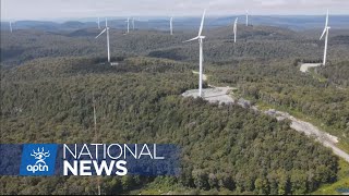 First Nation in Ontario celebrates after acquiring full ownership of wind farm  APTN News [upl. by Bary]