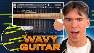 How To Make WAVY Guitar Beats FL Studio 21 [upl. by Morena]