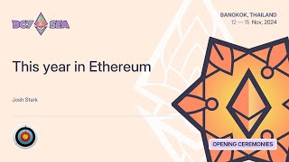 This year in Ethereum [upl. by Poyssick]