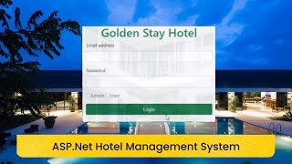 AspNet ProjectOnline Hotel Management System Using CNet ASPNet Sql Server [upl. by Aneehsal938]