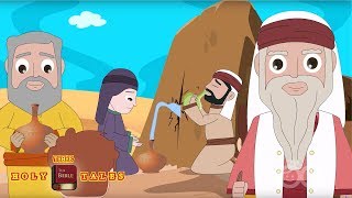 Water in The Desert I Book of Exodus I Animated Childrens Bible Stories  Holy Tales Bible Stories [upl. by Netnilc]