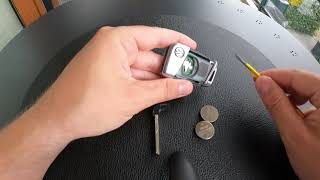 VW Passat Key Battery Change 2015  2017 models [upl. by Glynda]