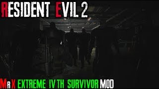 RE2 Remake  Mr X MOD  Almost all enemies are Mr X [upl. by Terag782]