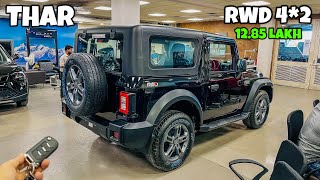 Mahindra Thar RWD 2024 ❤️  Thar 4×2 Hard Top Diesel 2024  Mahindra Thar 2024  Detailed Review [upl. by Kirbie372]