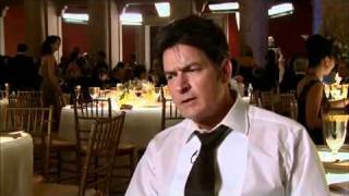 Interview with Charlie Sheen for Wall Street Money Never Sleeps [upl. by Ardene]