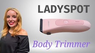 Ladyspot Body Trimmer  best trimmer man spot for bikini under arm  most affordable hair trimmer [upl. by Yeldarb711]