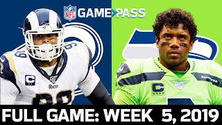 Rams vs Seahawks Week 5 2019 FULL Game [upl. by Plumbo900]