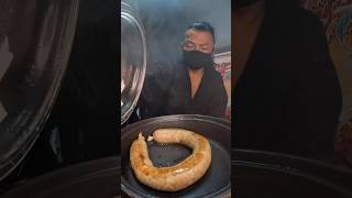 Sausage cooking in truck [upl. by Novelia]