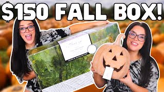 150 For FALL DECOR Is It Worth It  Huge Expensive Steal It Box Unboxing [upl. by Elleval]