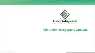 SAP Lumira  Using Query with SQL [upl. by Lazaro]