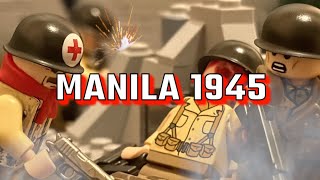 LEGO WWII  Battle of Manila 1945 Full  StopMotion Brickfilm [upl. by Salohci]