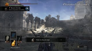 Dark Souls 3  Troféu  Wyvern Ancião  Boss 16 [upl. by Drageruaeb]