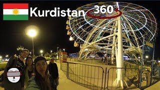 🎢 360° Theme Park Majidi Land  Erbil Iraqi Kurdistan ☀️ [upl. by Aiym680]